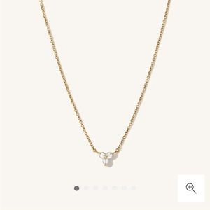 Mejuri Lotus Necklace